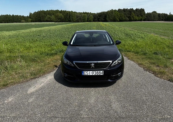 Peugeot 308 cena 42500 przebieg: 104500, rok produkcji 2019 z Koło małe 352